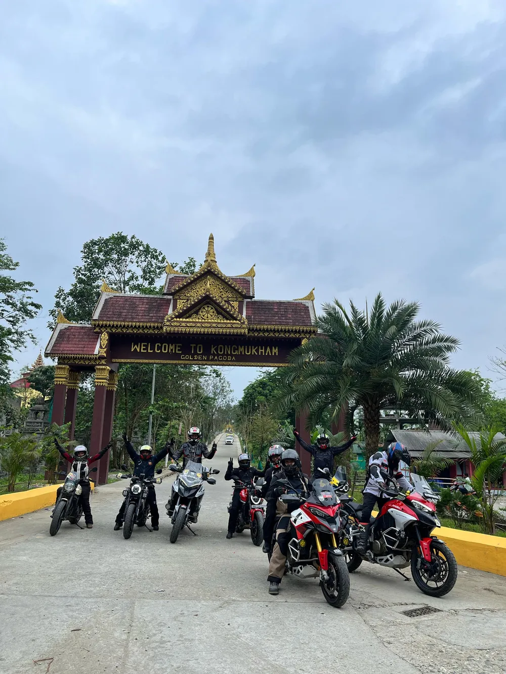 Pic before the ride begins.