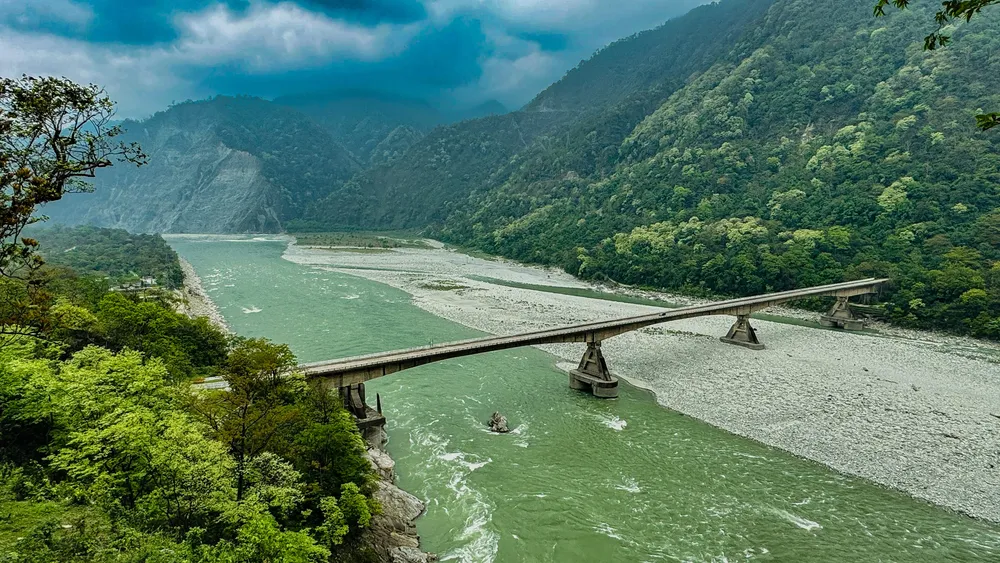 Bridge over the river Lohit
