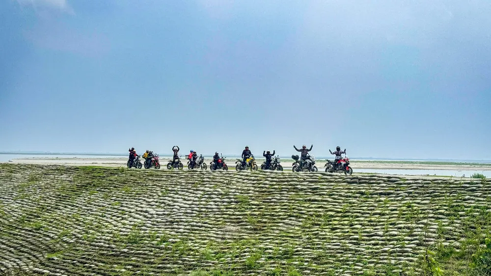 Far far away in a distant land, there were bikers.