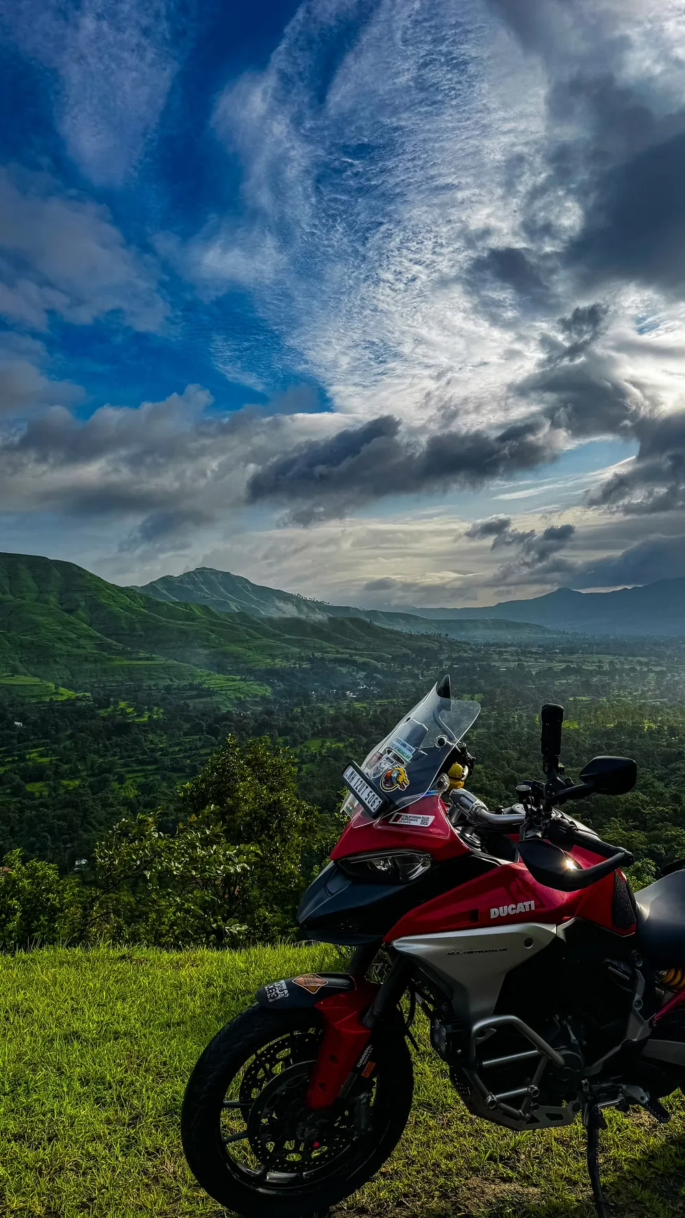 Great weather for a ride.